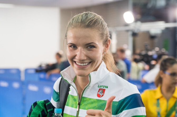 Alfredo Pliadžio nuotr./Airinė Palšytė žengė į Rio žaidynių finalą