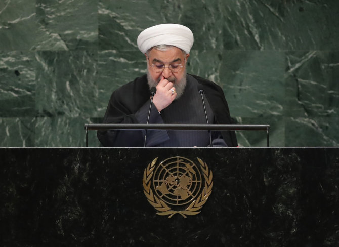 AFP/„Scanpix“ nuotr./Hassanas Rouhani