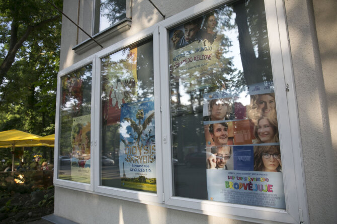 Luko Balandžio/15min.lt nuotr./Palangos kino teatras
