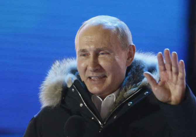 „Reuters“/„Scanpix“ nuotr./Prezidento rinkimai Rusijoje