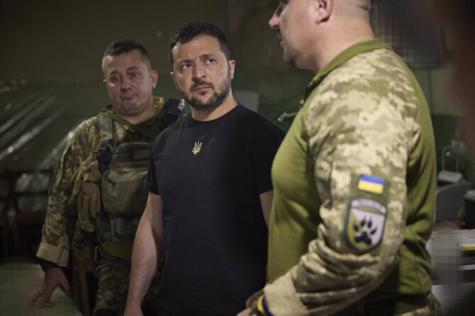 Volodymyras Zelenskis / Presidential Office of Ukraine / picture alliance / SvenSimon-ThePresidentialOfficeU