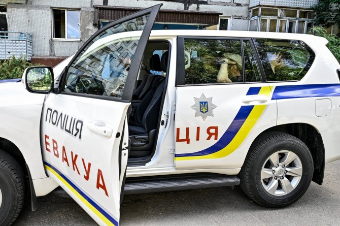 „Scanpix“/„Sipa USA“ nuotr./Ukrainos policija