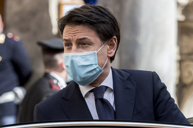 „Scanpix“/AP nuotr./Giuseppe Conte