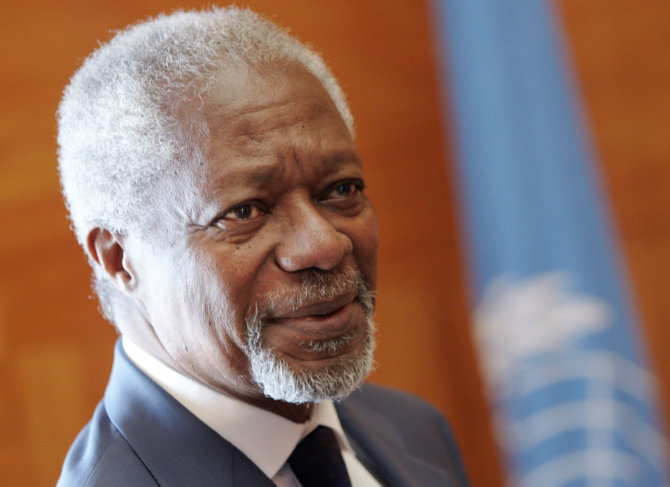 „Reuters“/„Scanpix“ nuotr./Kofi Annanas