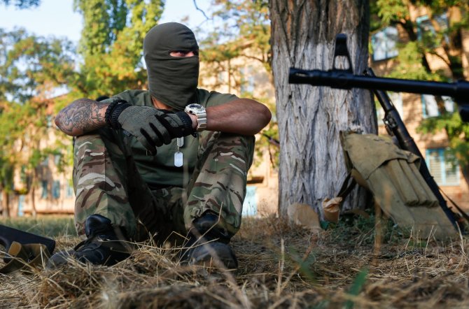 „IMAGO“/„Scanpix“/Ukrainiečių partizanas