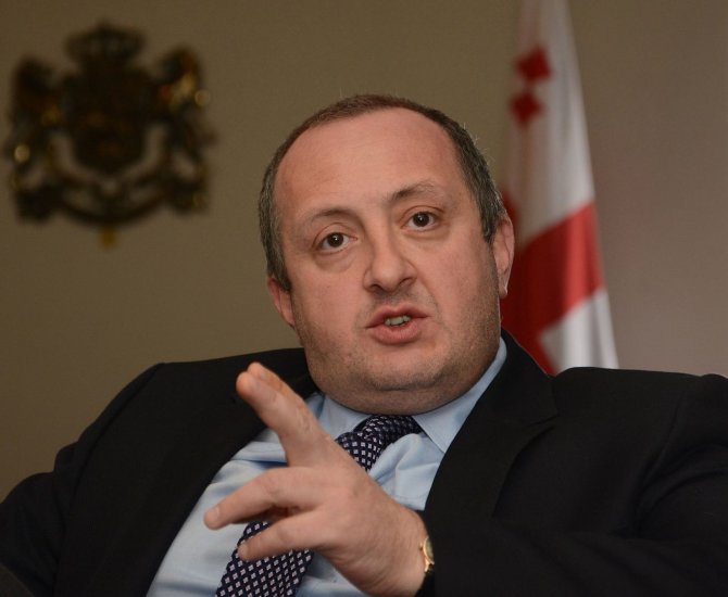 AFP/„Scanpix“ nuotr./Gruzijos prezidentas Giorgis Margvelašvilis