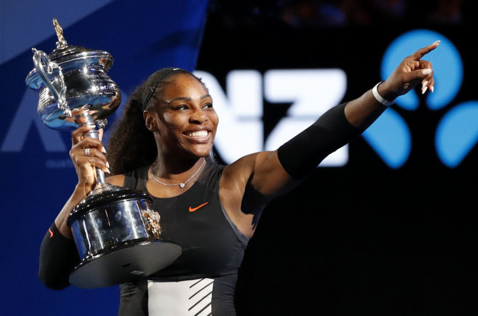 „Scanpix“ nuotr./Serena Williams „Australian Open“ finale pranoko seserį Venus