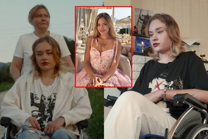 Socialinių tinklų ir stopkadro nuotr./Maria Kovalchuk su mama