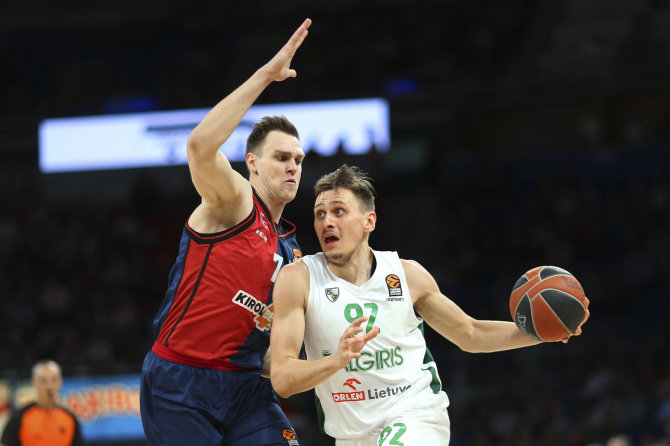 EB via Getty Images nuotr./Eurolygos aistros Vitorijoje: „Baskonia“ – „Žalgiris“