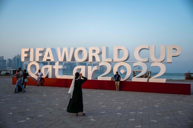 AFP/„Scanpix“ nuotr./Kataras ruošiasi pasaulio futbolo čempionatui