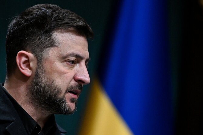 Volodymyras Zelenskis / OZAN KOSE / AFP