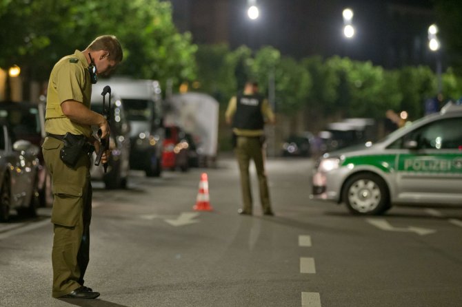 AFP/„Scanpix“ nuotr./Savižudžio išpuolis Ansbache