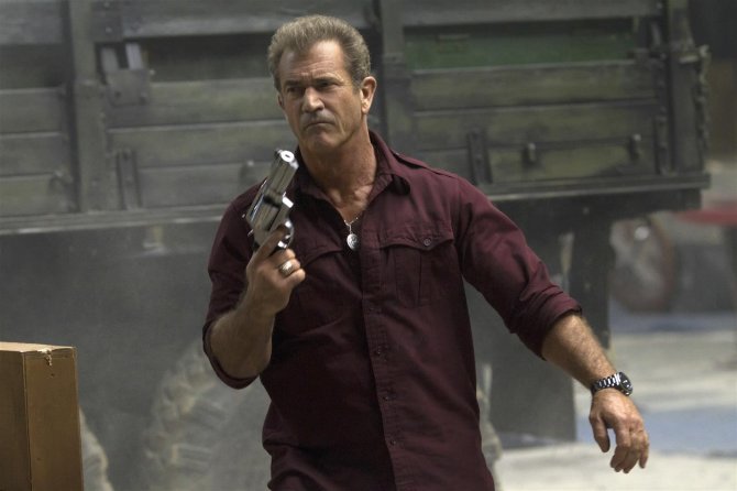 „Garsų pasaulio įrašų“ nuotr./Melas Gibsonas filme „Nesunaikinami 3“