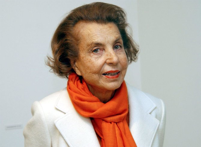 Vida Press nuotr./Liliane Bettencourt (2004 m.)