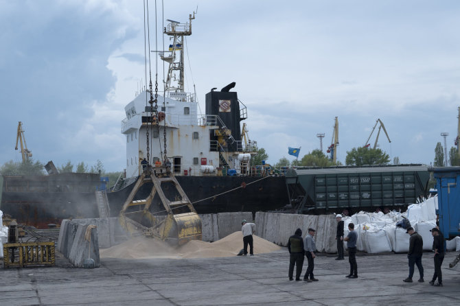 „AP“/„Scanpix“/Ukrainos grūdai Izmajilo uoste