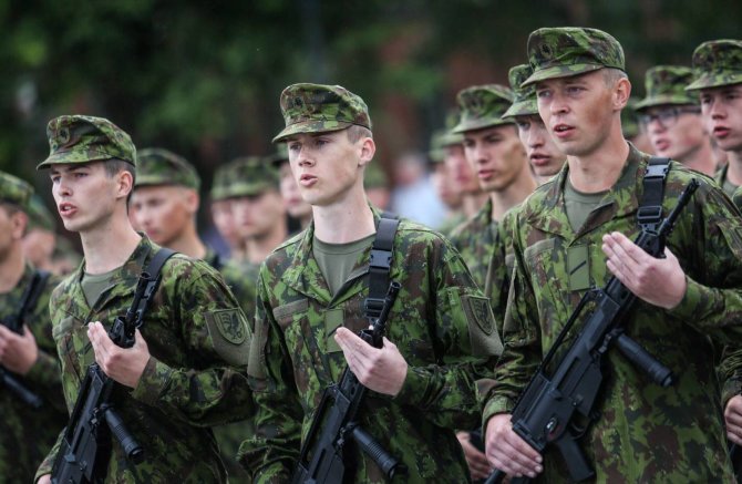 Ievos Budzeikaitės nuotr./Šauktiniai