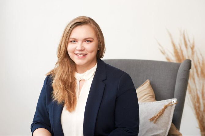Asmeninė nuotr./Psichologė-psichoterapeutė Emilija Baltrūnaitė