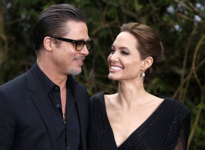 „Reuters“/„Scanpix“ nuotr./Bradas Pittas ir Angelina Jolie (2014 m.)