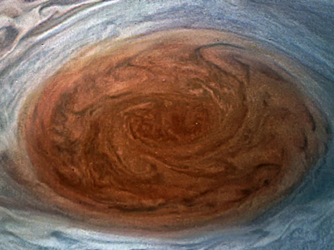 AFP/„Scanpix“ nuotr./Jupiterio Raudonoji dėmė