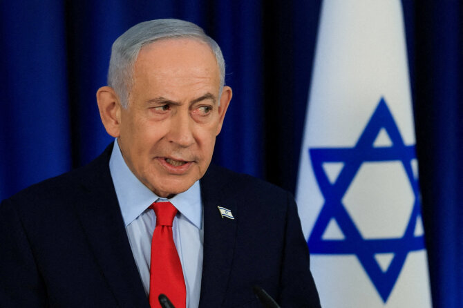 Benjaminas Netanyahu / Ronen Zvulun / REUTERS