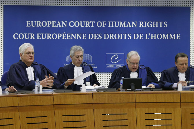 „Reuters“/„Scanpix“ nuotr./Europos žmogaus teisių teismas