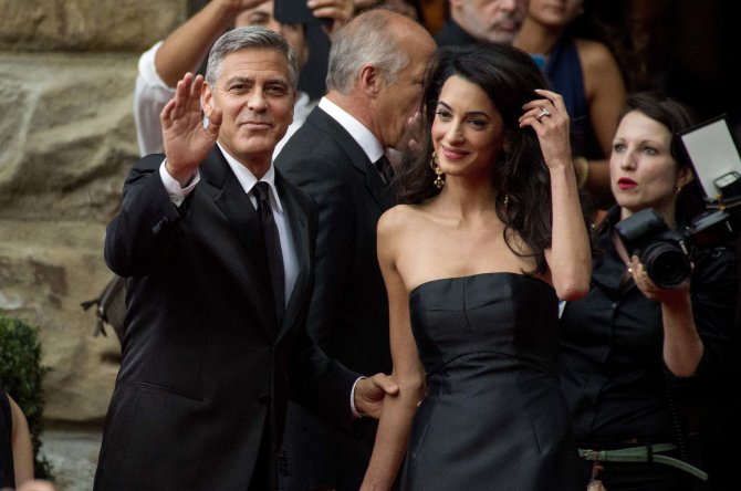 AOP nuotr./Amal Alamuddin ir George'as Clooney