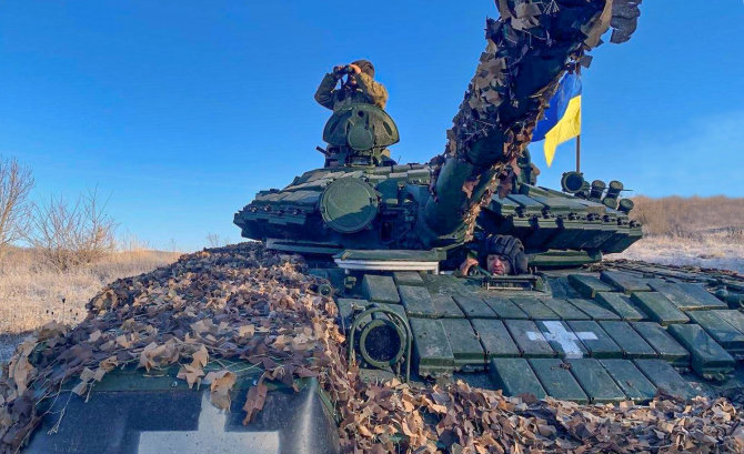 Ukrainos sausumos pajėgų nuotr./Ukrainos kariai