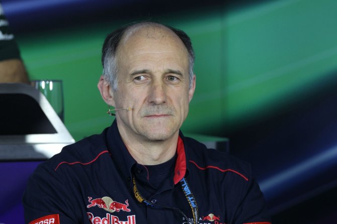 „Scanpix“ nuotr./Franzas Tostas, „Toro Rosso“ komandos vadovas