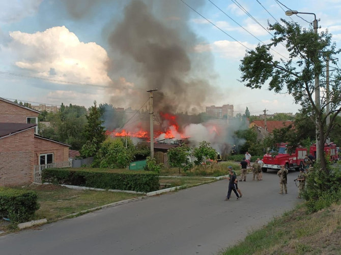 „Reuters“/„Scanpix“ nuotr./Rusijos ataka Bachmute