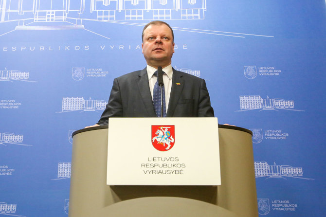 Vidmanto Balkūno / 15min nuotr./Ministras pirmininkas Saulius Skvernelis