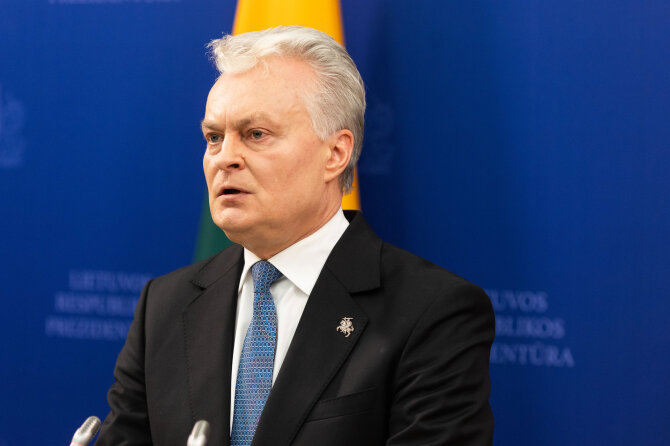 Skirmanto Lisausko / BNS nuotr./Gitanas Nausėda