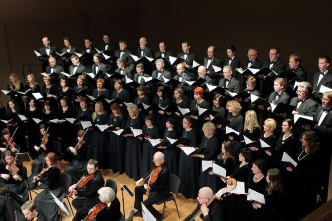 Koncertų salės nuotr./Choras „Aukuras“.