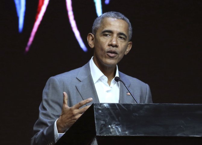 „Scanpix“/AP nuotr./Barackas Obama Indonezijoje
