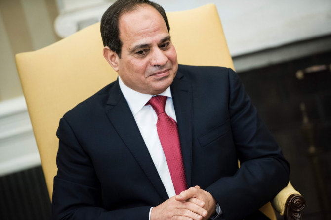 AFP/„Scanpix“ nuotr./Abdel Fattahas el-Sisi