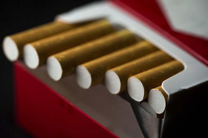 AFP/„Scanpix“ nuotr./Cigaretės 