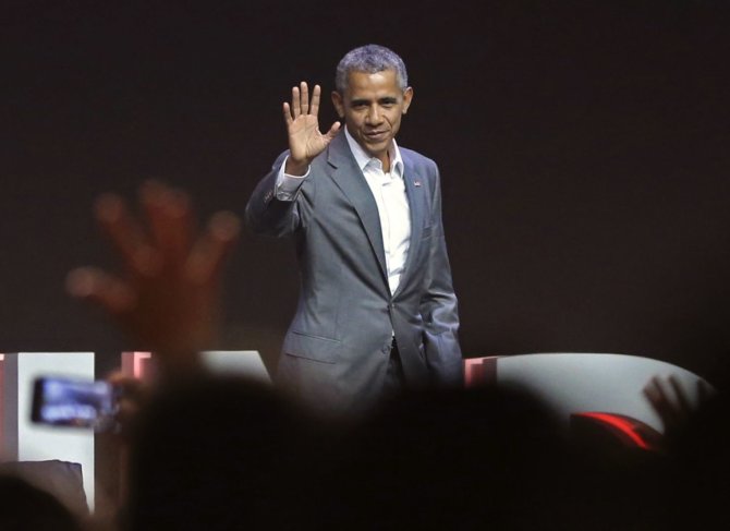 „Scanpix“/AP nuotr./Buvęs JAV prezidentas Barackas Obama