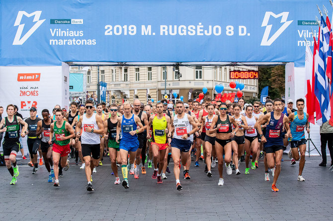 A.Didžgalvio nuotr./"Danske Bank Vilniaus maratonas"