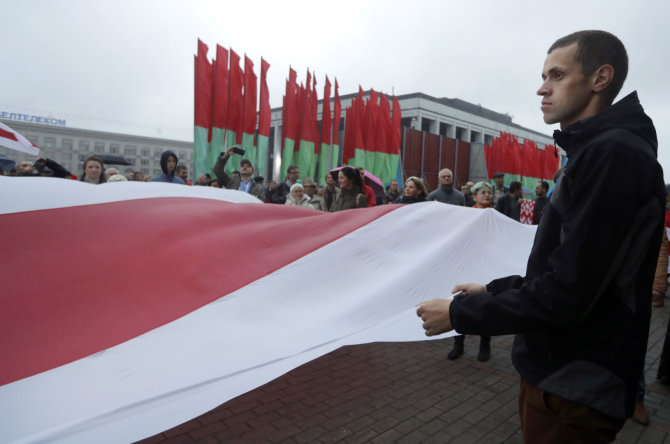 „Reuters“/„Scanpix“ nuotr./Baltarusijoje