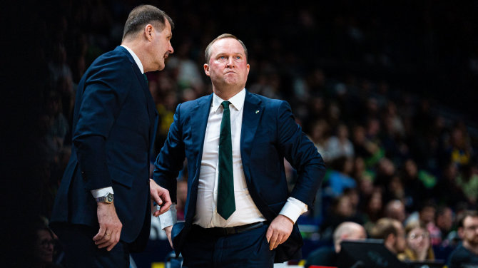 zalgiris.lt nuotr./Gintaras Krapikas ir Kazys Maksvytis