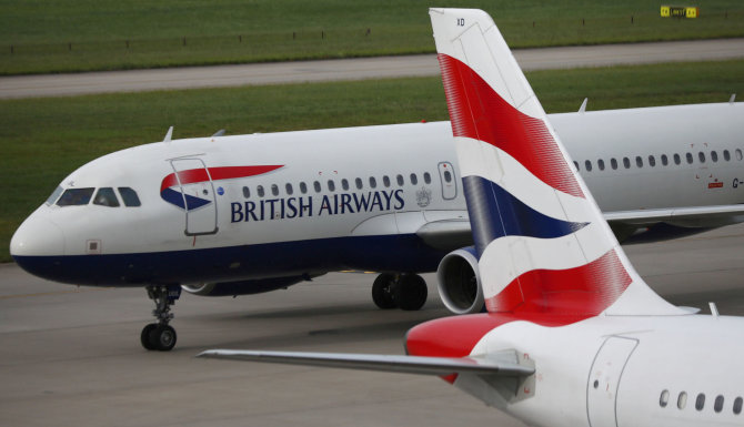 „Reuters“/„Scanpix“ nuotr./„British Airways“ lėktuvas