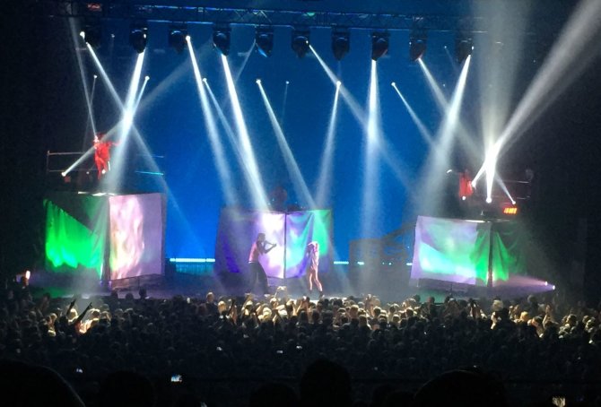 Skaitytojo nuotr. /„Die Antwoord“ koncertas Vilniuje 