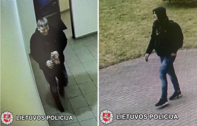 Policijos departamento nuotr./Įtariamasis vagyste