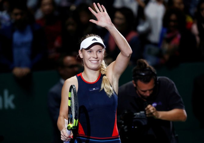 „Reuters“/„Scanpix“ nuotr./Caroline Wozniacki