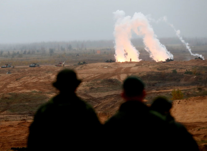 „Reuters“/„Scanpix“ nuotr./NATO kariai Latvijoje