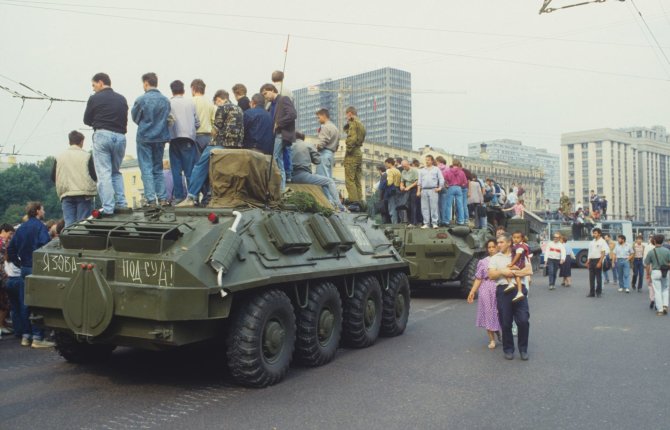 „Scanpix“/„RIA Novosti“ nuotr./1991-ųjų pučas Maskvoje