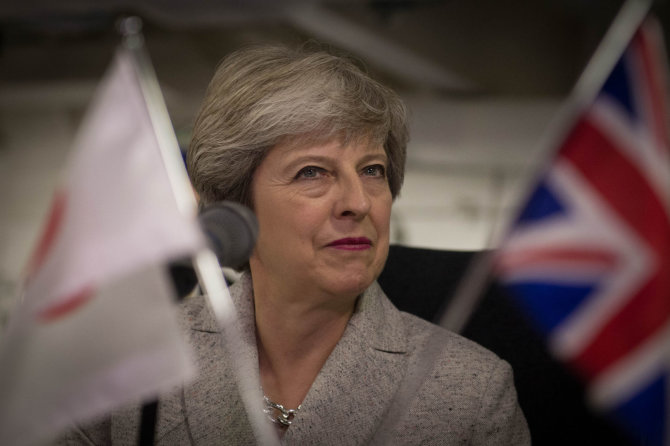 „Scanpix“/„PA Wire“/„Press Association Images“ nuotr./Theresa May