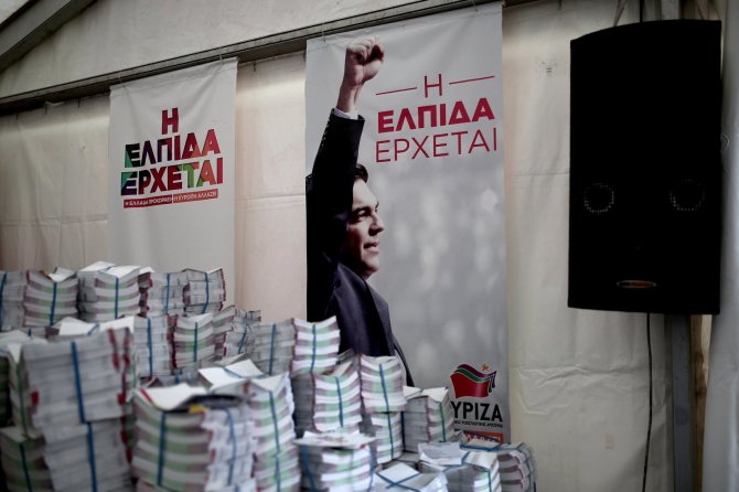 AFP/„Scanpix“ nuotr./Aleksis Tsipras
