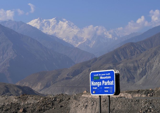 AFP/„Scanpix“ nuotr./Nanga Parbato viršukalnė Pakistane
