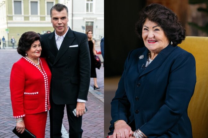 BNS ir Domo Rimeikos nuotr./Juozas Statkevičius su mama Vanda