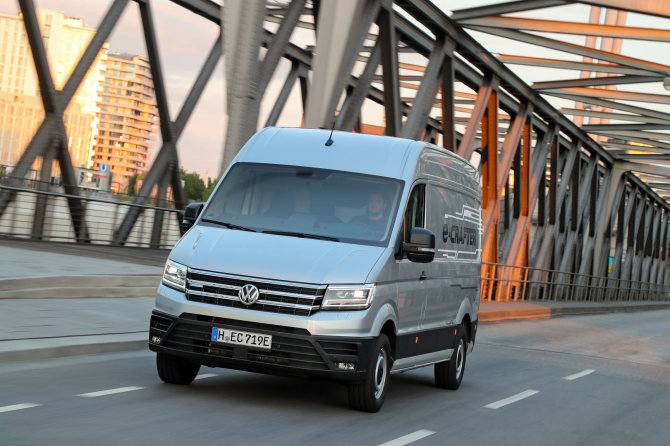 Gamintojo nuotr./Elektrinis „Volkswagen e-Crafter“